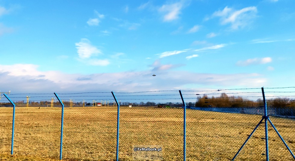 Włoskie F-35A Lightning II w Malborku. Zobacz wideo i zdjęcia - 19 stycznia 2024