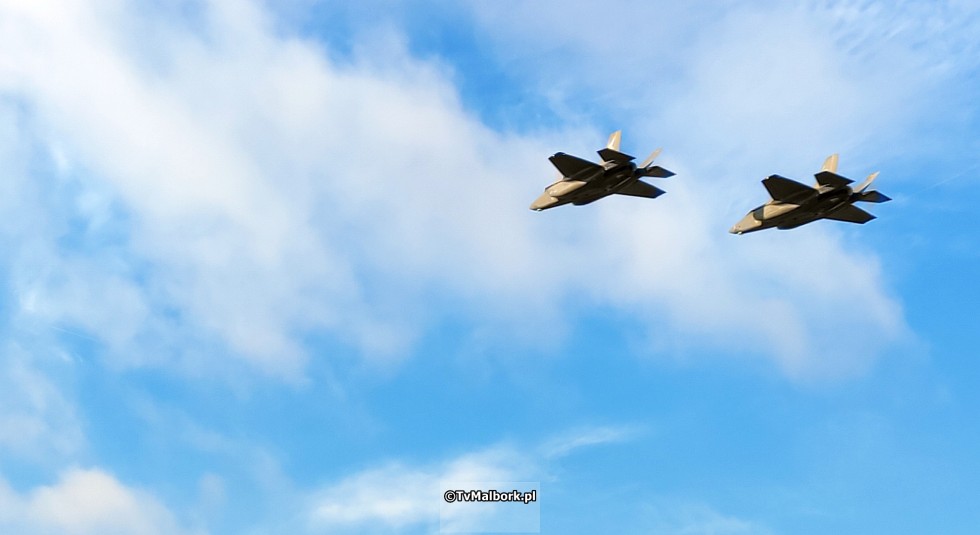 Włoskie F-35A Lightning II w Malborku. Zobacz wideo i zdjęcia - 19 stycznia 2024