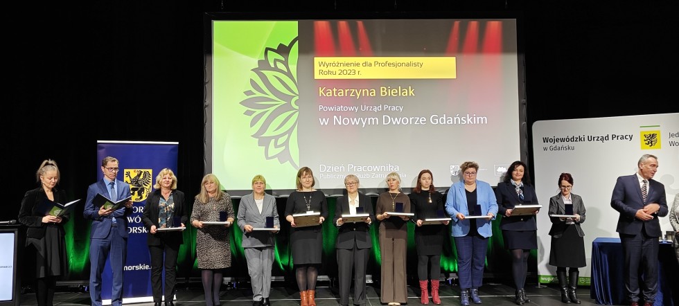 Nowy Dwór Gdański. Katarzyna Bielak z PUP w gronie Profesjonalistów Roku 2023.