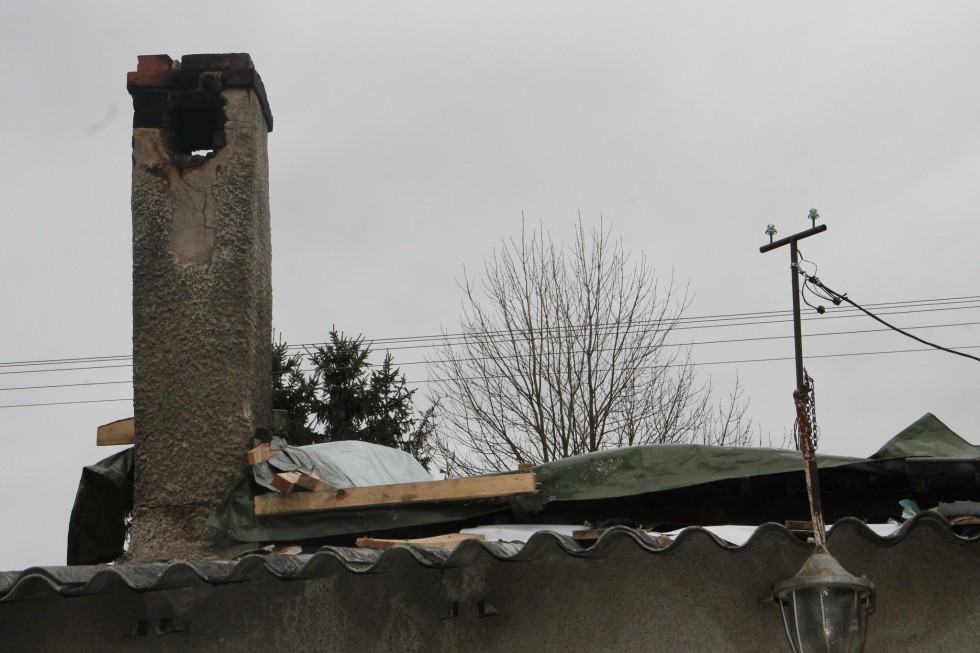 Powiat sztumski. Potrzebna pomoc w odbudowie domu po pożarze w Nowym Targu.