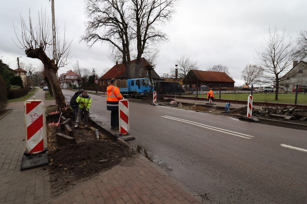 Nowy Staw. Będzie bezpieczniej – ruszyła przebudowa przejść dla pieszych.