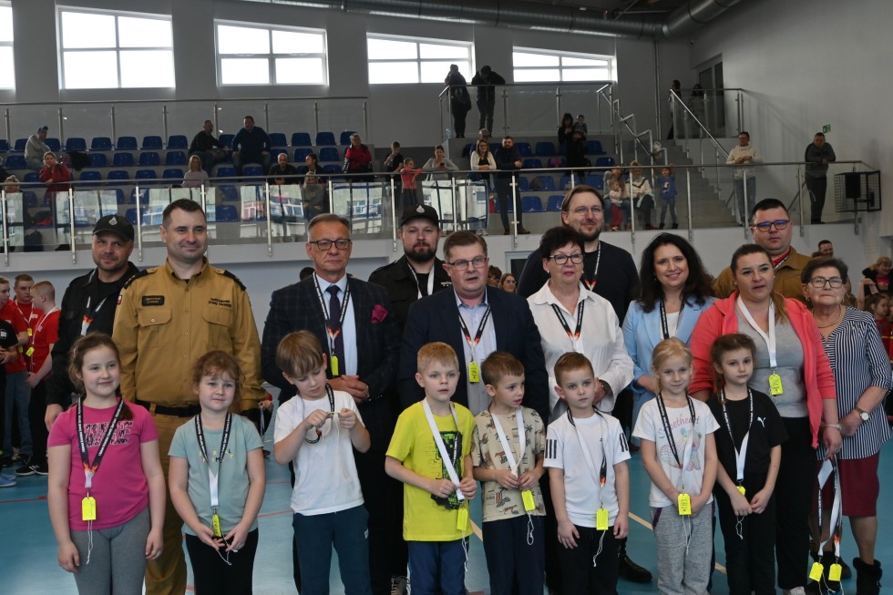 Powiat nowodworski. Za nami I Halowe Dziecięce Zawody Sportowo-Pożarnicze – poznajcie zwycięzców.