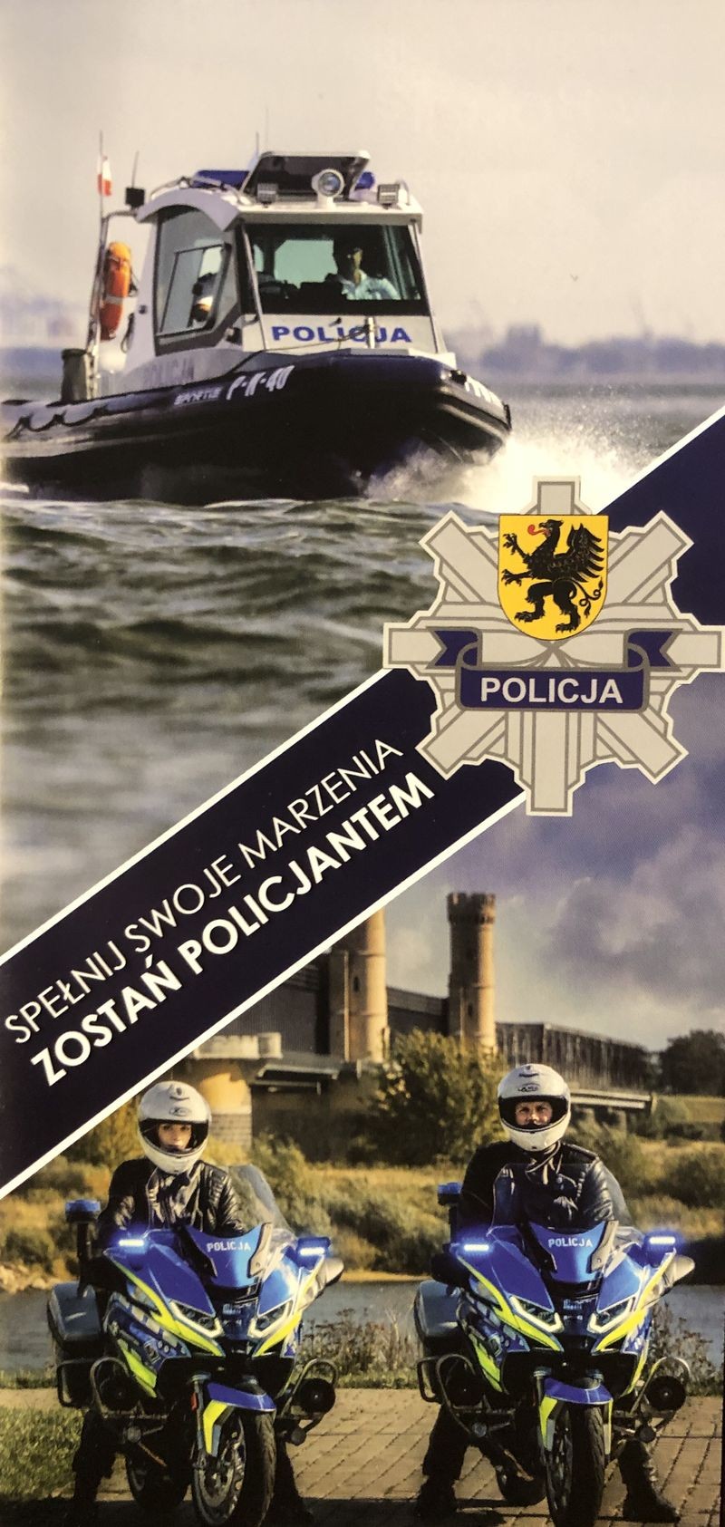 Malbork. Zostań jednym z nas – zachęcali policjanci podczas kwalifikacji wojskowej.
