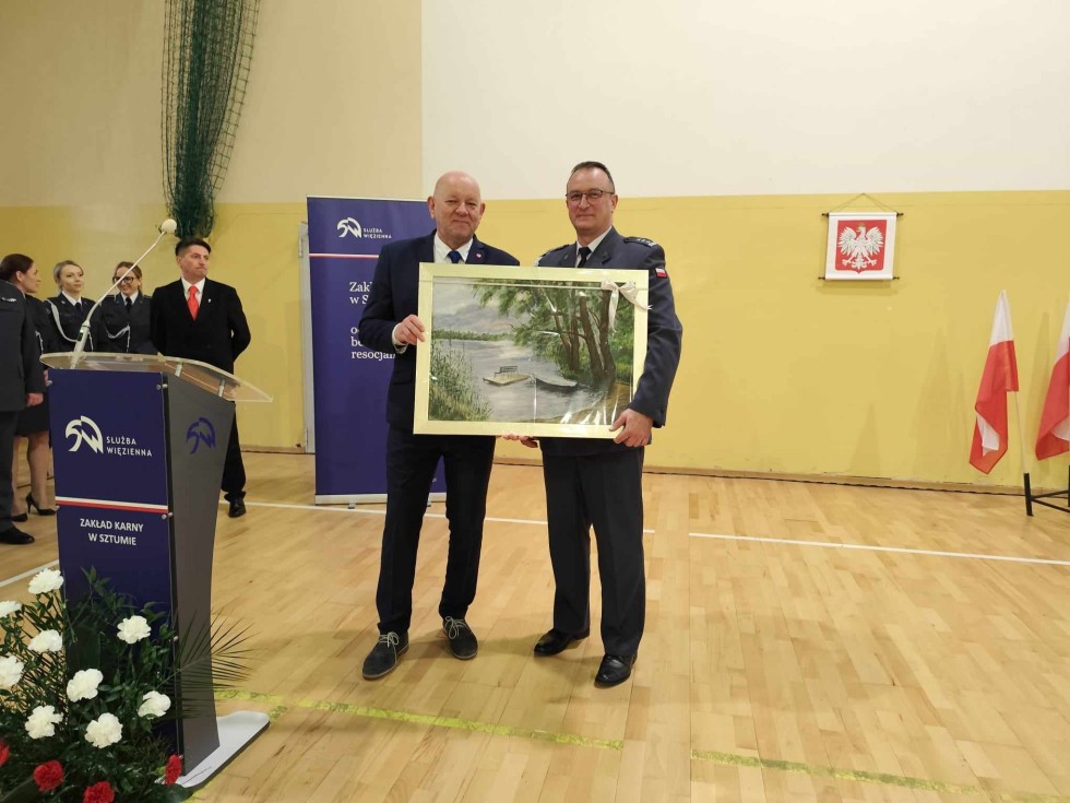 Sztum. Dyrektor Zakładu Karnego i jego Zastępca odeszli na emeryturę.
