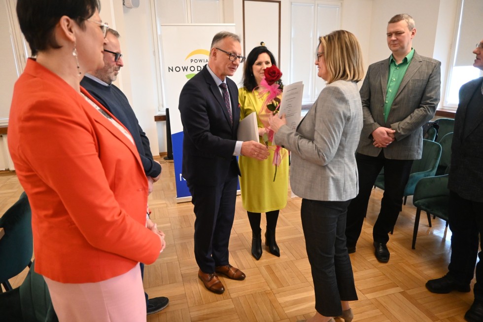Nowy Dwór Gdański. Justyna Zając otrzymała akt mianowania na wyższy stopień nauczycielski.
