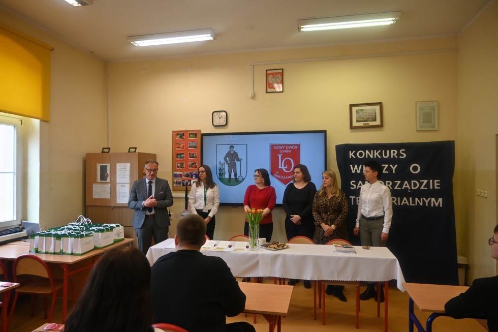 Nowy Dwór Gdański. Za nami powiatowy etap Konkursu Wiedzy o Samorządzie Terytorialnym.