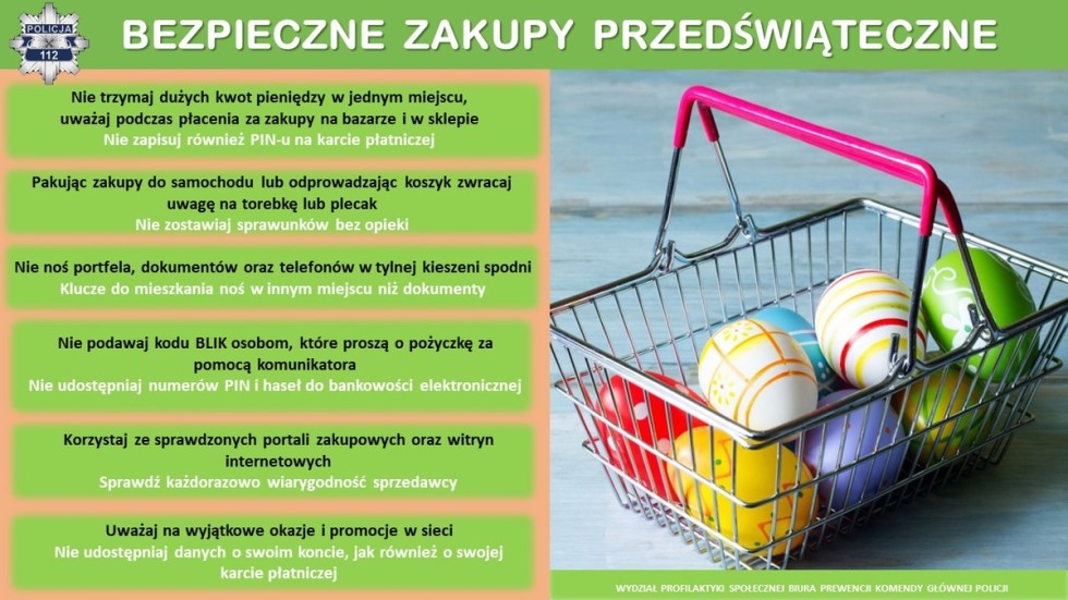 Powiat sztumski. Bezpieczne zakupy przedświąteczne – jak uchronić się przed oszustami?