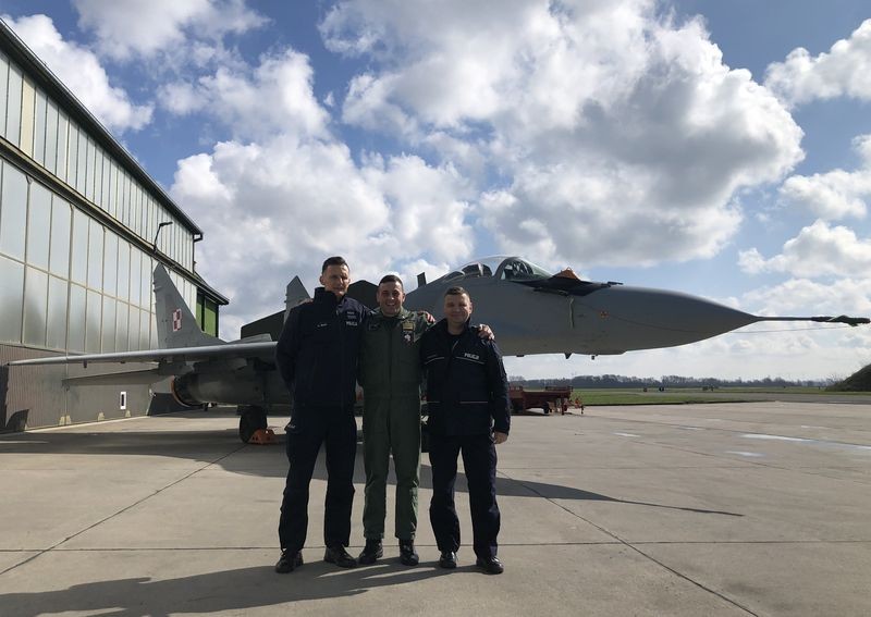 Malbork. Zmiana dowództwa Włoskich Sił Powietrznych w 22BLT.