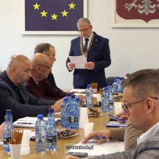 Ostatnia sesja Rady Gminy Malbork VIII kadencji - pożegnanie wójta Marcina…