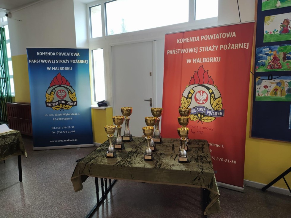 Malbork. Znamy zwycięzców powiatowych eliminacji Ogólnopolskiego Turnieju Wiedzy Pożarniczej.