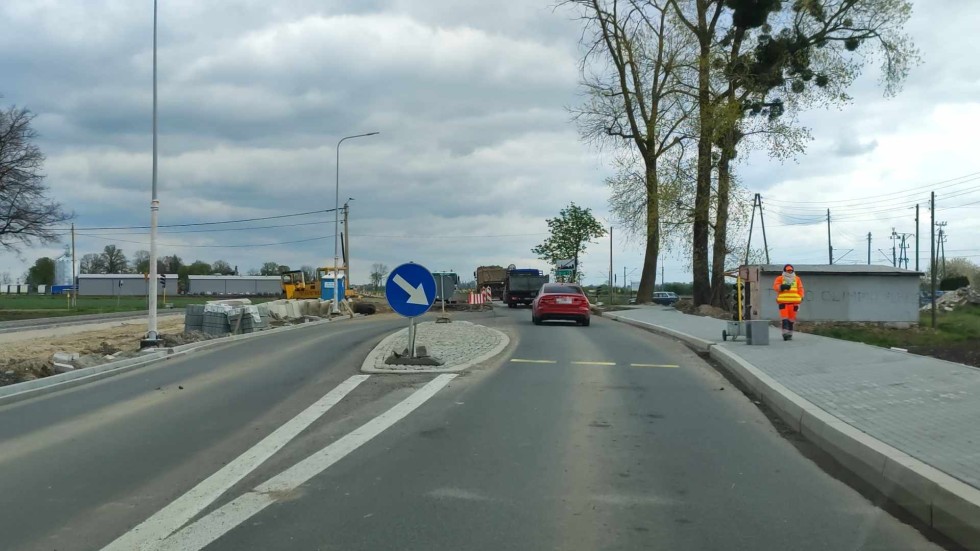 DK22. Coraz bliżej końca rozbudowy odcinka Malbork-Stare Pole. 04.2024 Wideo i zdjęcia