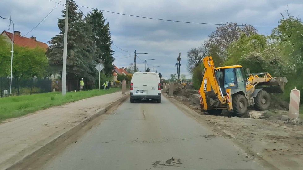 DK22. Coraz bliżej końca rozbudowy odcinka Malbork-Stare Pole. 04.2024 Wideo i zdjęcia