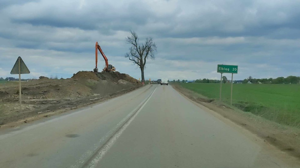 DK22. Coraz bliżej końca rozbudowy odcinka Malbork-Stare Pole. 04.2024 Wideo i zdjęcia