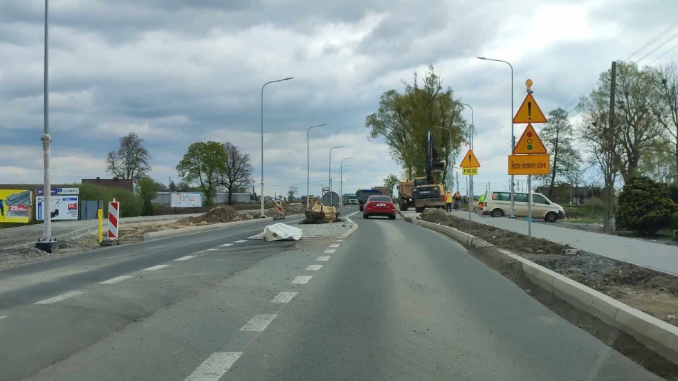 DK22. Coraz bliżej końca rozbudowy odcinka Malbork-Stare Pole. 04.2024 Wideo i zdjęcia