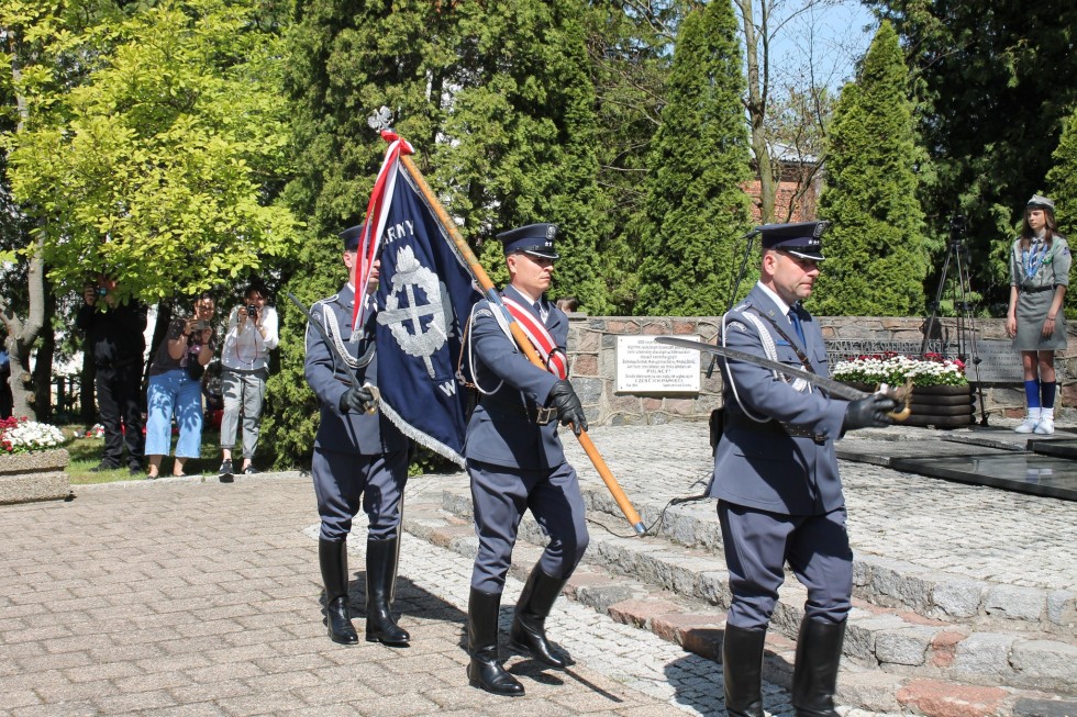 Sztum. Obchody 233. rocznicy uchwalenia Konstytucji 3 Maja.