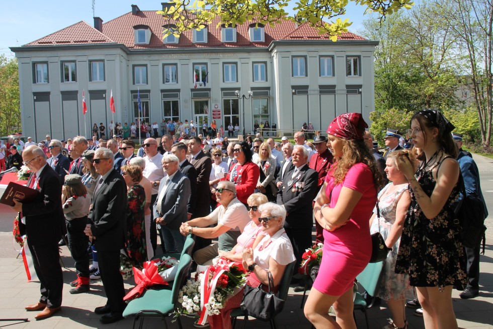Sztum. Obchody 233. rocznicy uchwalenia Konstytucji 3 Maja.