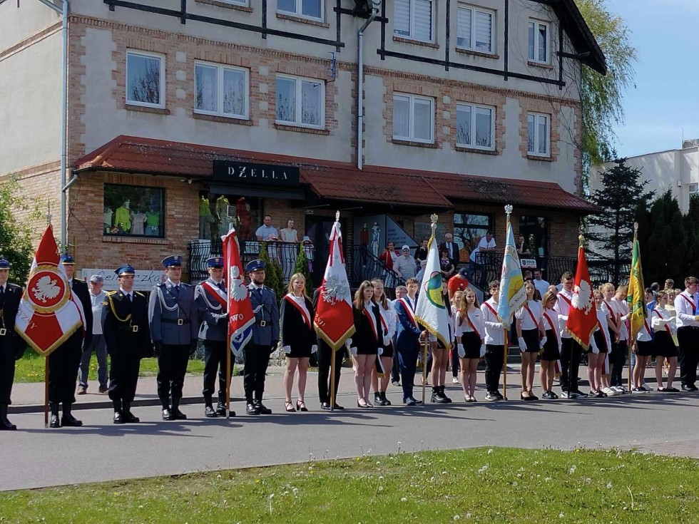 Nowy Dwór Gdański. 233. rocznica uchwalenia Konstytucji 3 Maja.