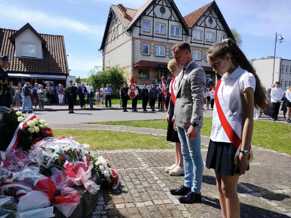 Nowy Dwór Gdański. 233. rocznica uchwalenia Konstytucji 3 Maja.