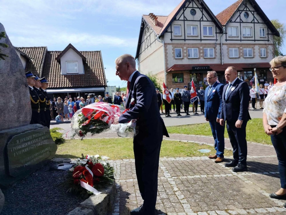 Nowy Dwór Gdański. 233. rocznica uchwalenia Konstytucji 3 Maja.
