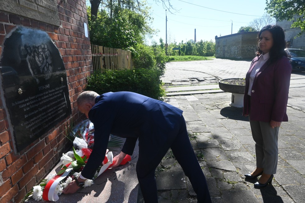 Nowy Dwór Gdański. 79. rocznica zakończenia II wojny światowej.