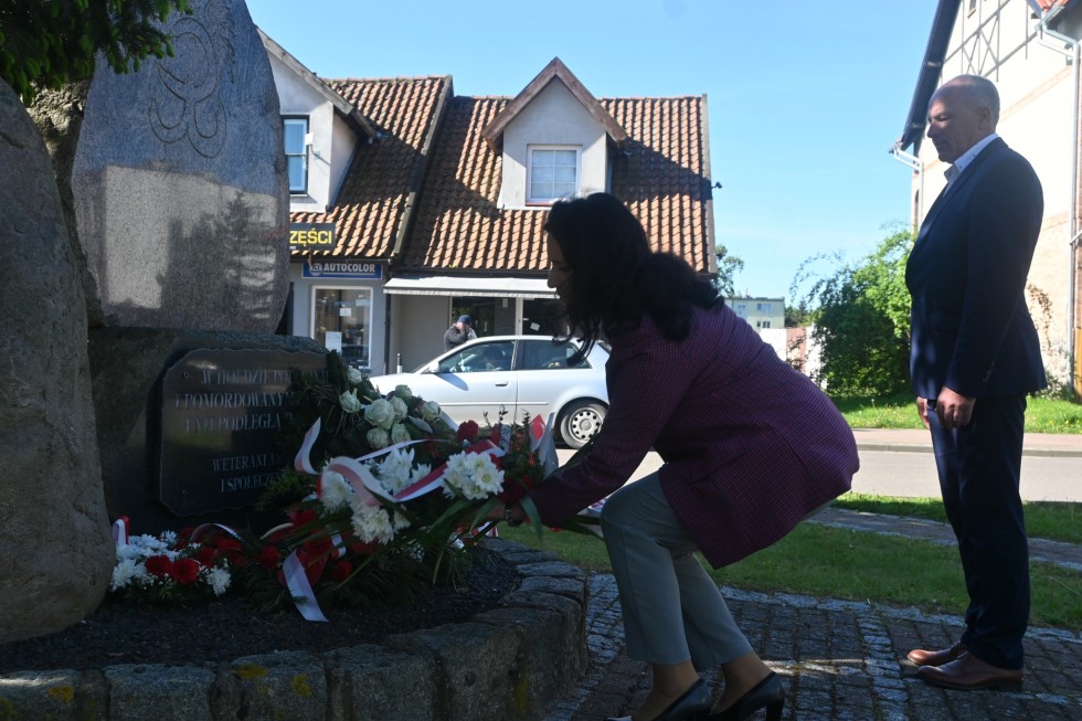 Nowy Dwór Gdański. 79. rocznica zakończenia II wojny światowej.