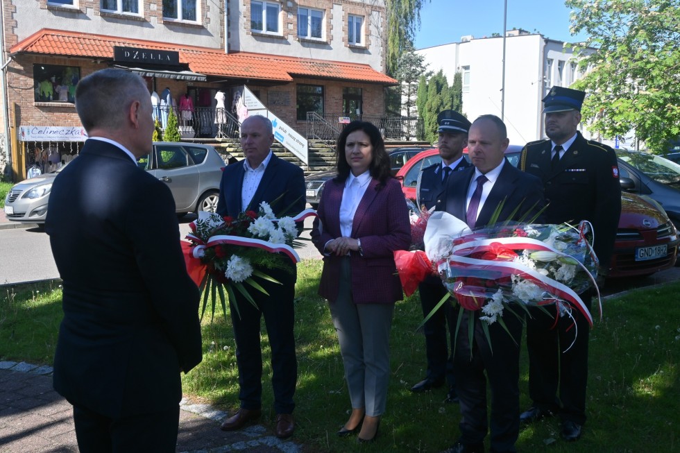 Nowy Dwór Gdański. 79. rocznica zakończenia II wojny światowej.