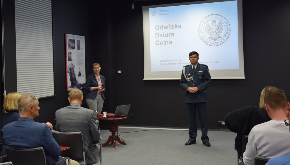 Uroczysta zbiórka w pomorskiej Krajowej Administracji Skarbowej w Gdańsku