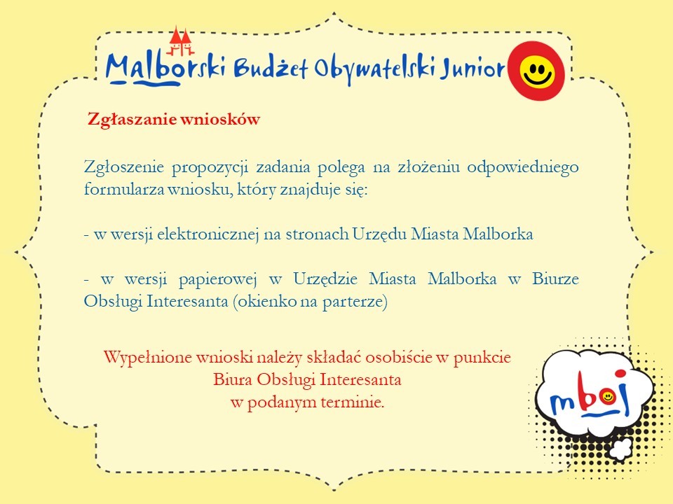 Malbork. Ruszył nabór wniosków do tegorocznej edycji MBOJ.