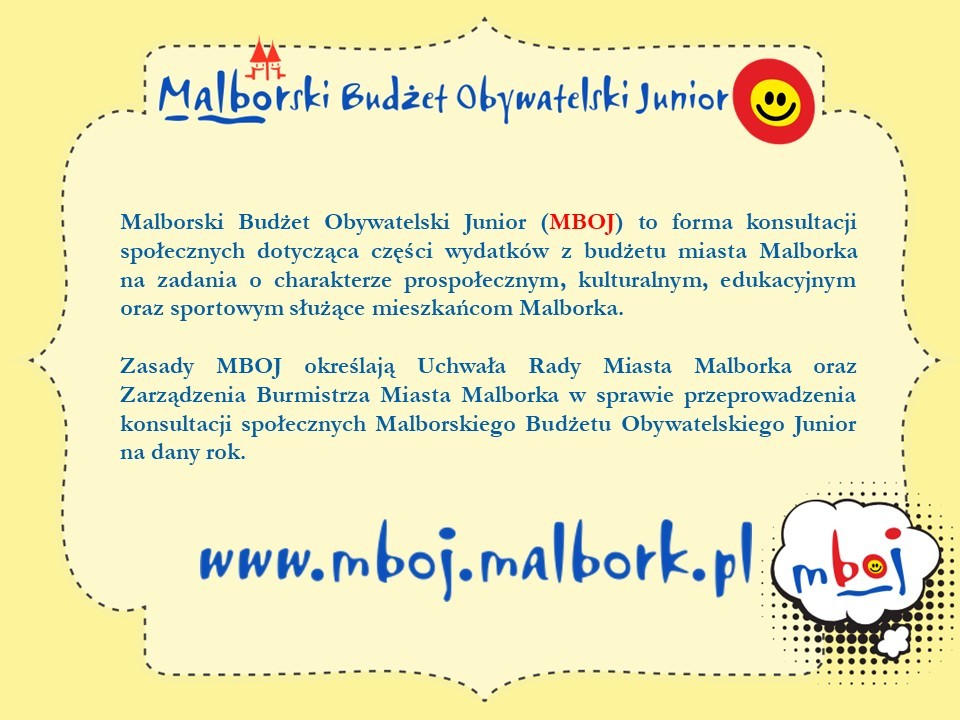 Malbork. Ruszył nabór wniosków do tegorocznej edycji MBOJ.