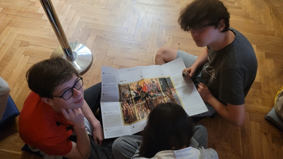 Malbork. Uczniowie Technikum nr 3 z wizytą w Muzeum Narodowym.