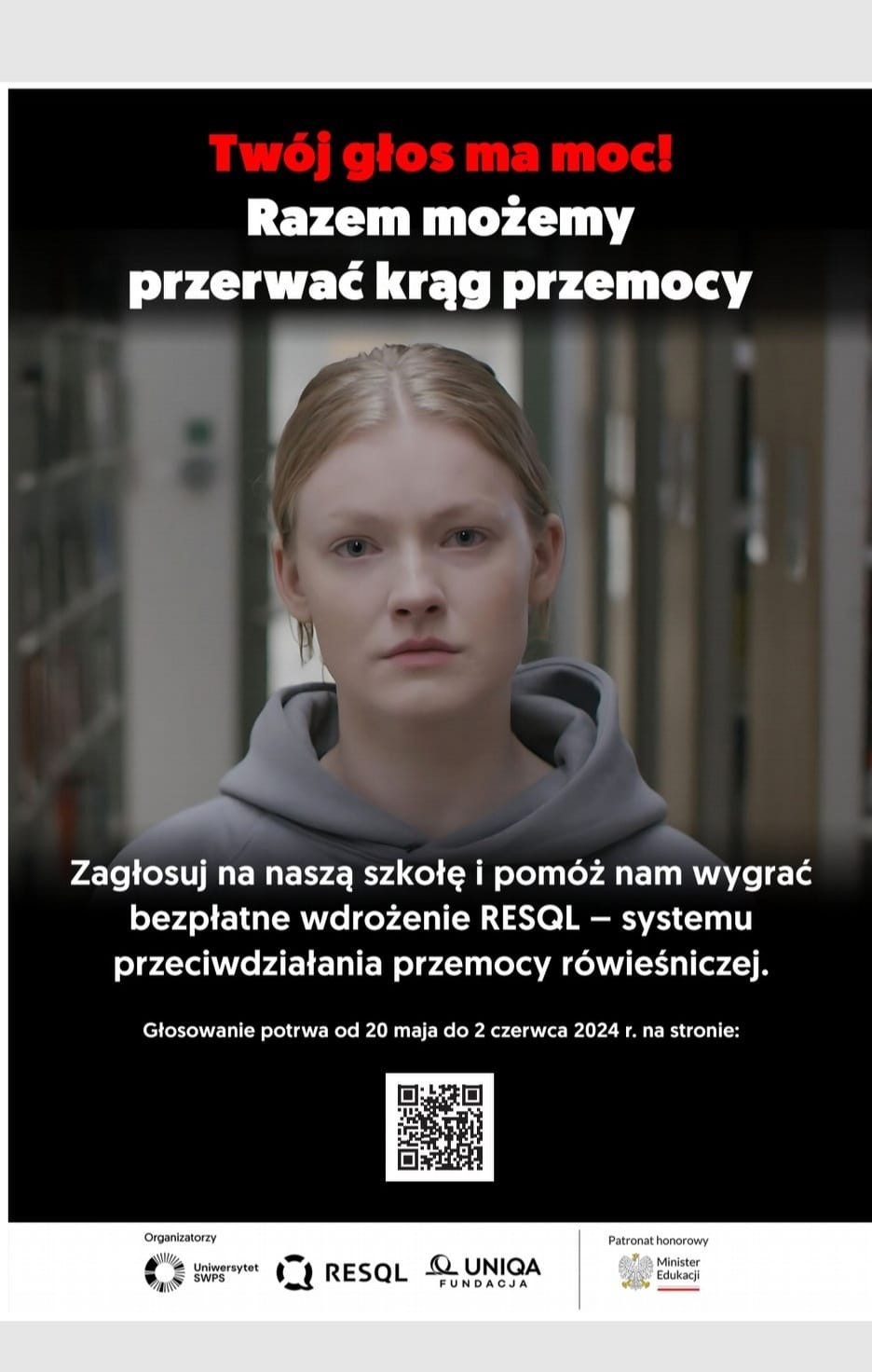 Przerwij Krąg Przemocy - LO w Nowym Dworze Gdańskim może wygrać w ogólnopolskim projekcie.
