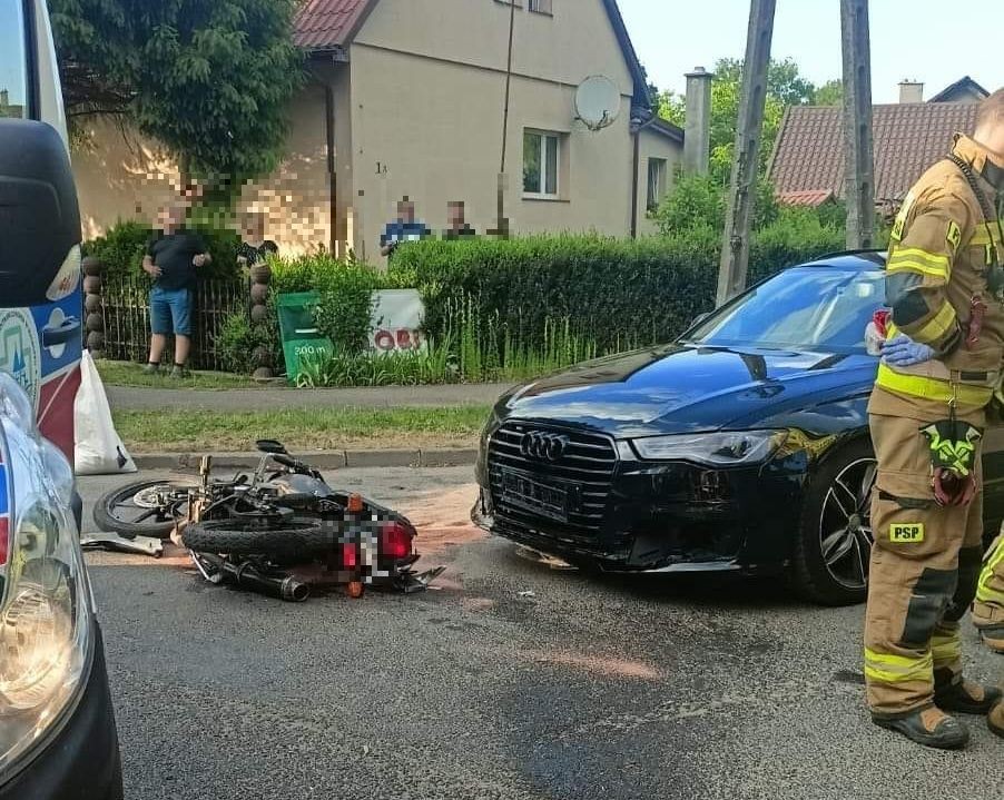 Dwa wypadki z udziałem motocykli – tygodniowy raport malborskich służb mundurowych.