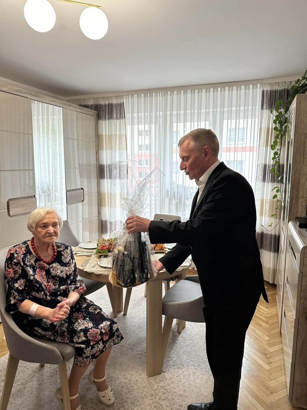 Nowy Dwór Gdański. Jadwiga Bielewicz skończyła 96. lat.