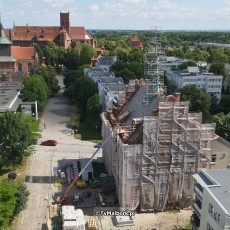 Malbork. Trwa modernizacja Staromiejskiego Ratusza – zobacz nagranie&#8230;