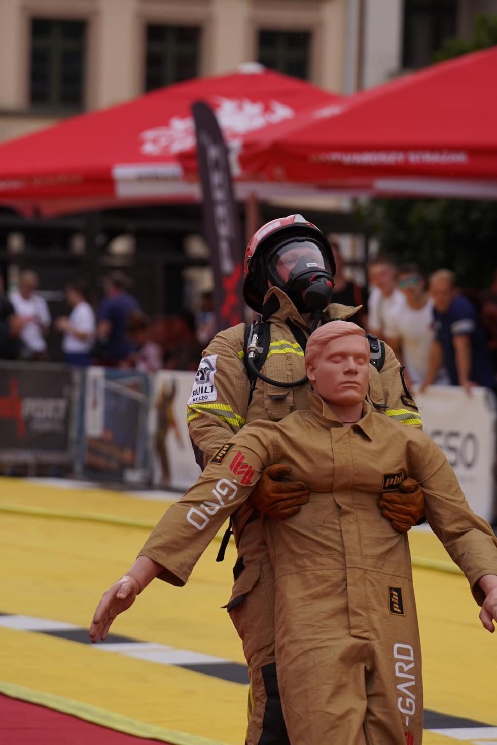 Strażacy z Nowego Dworu Gdańskiego na zawodach FireFit.