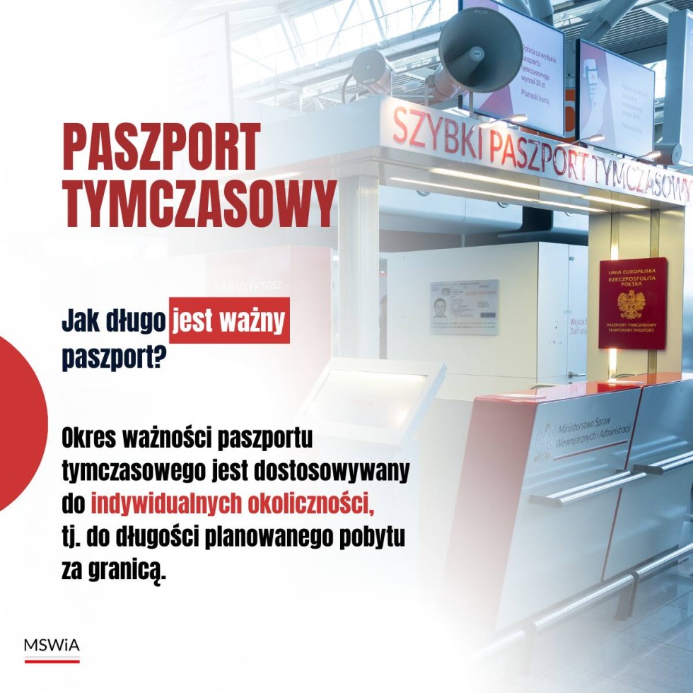 Na gdańskim lotnisku działa punkt wydawania paszportów tymczasowych.
