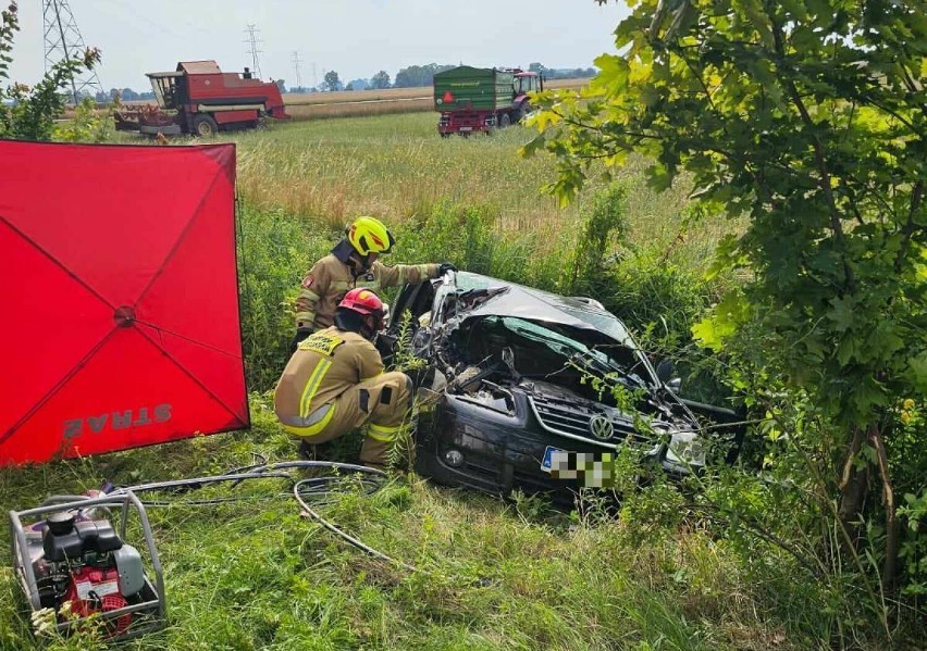 Śmiertelny wypadek w Kraśniewie – policja podaje okoliczności wypadku.