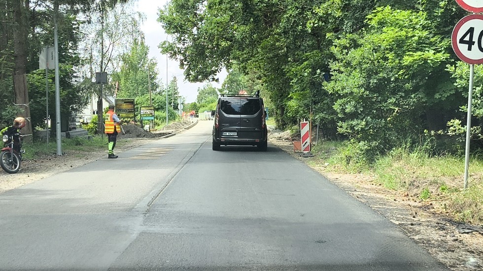 Przebudowa DW501. Postęp prac na odcinku Kąty Rybackie – Sztutowo – Stegna. Lipiec 2024 Wideo i zdjęcia