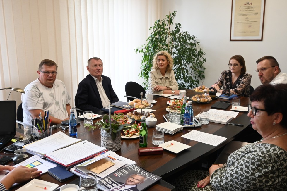 Powiat nowodworski. Spotkanie Starostów z włodarzami gmin.