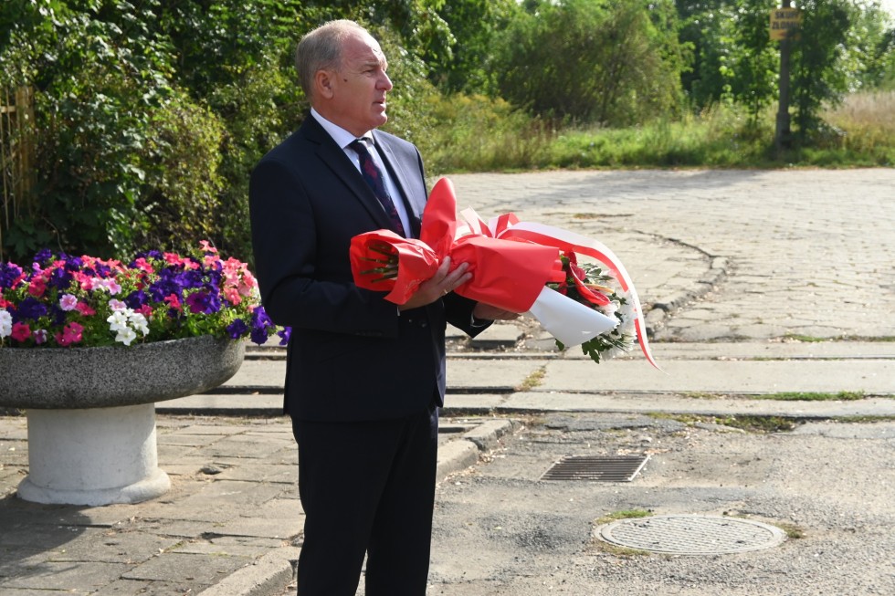 Nowy Dwór Gdański. Oddali hołd ofiarom II wojny światowej.