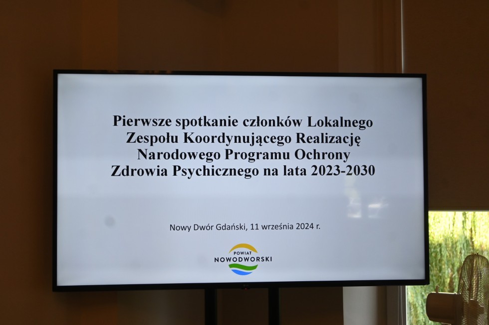 Nowy Dwór Gdański. Narodowy Program Ochrony Zdrowia Psychicznego.