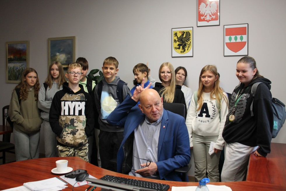 Sztum. Czym zajmuje się powiat? - wróciły lekcje obywatelskie dla uczniów.