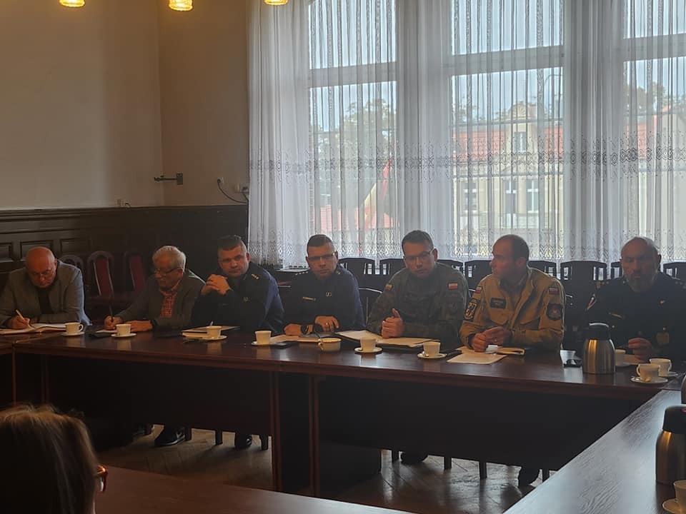 Malbork. Posiedzenie Komisji Bezpieczeństwa i Porządku.
