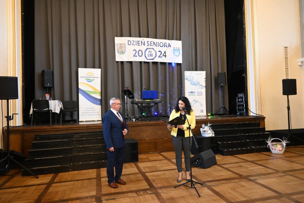 Obchody Dnia Seniora w Nowym Dworze Gdańskim.