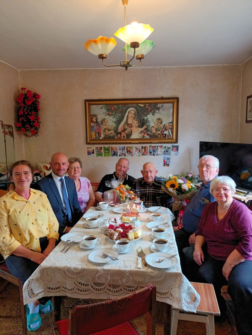 101. urodziny Jana Małochwieja - mieszkańca Gminy Sztum.