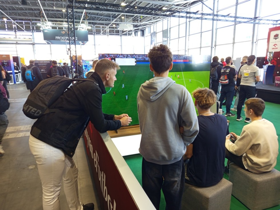 Malbork. Uczniowie Technikum nr 3 na targach Poznań Game Arena.
