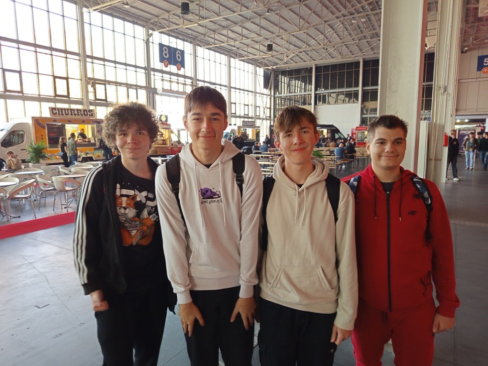 Malbork. Uczniowie Technikum nr 3 na targach Poznań Game Arena.