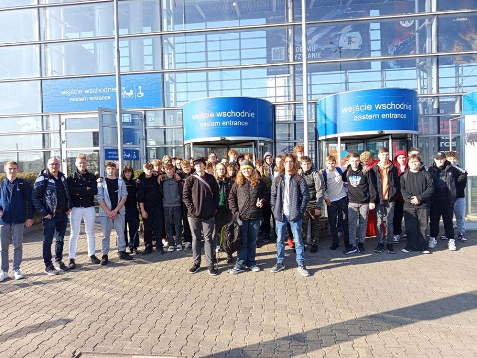 Malbork. Uczniowie Technikum nr 3 na targach Poznań Game Arena.