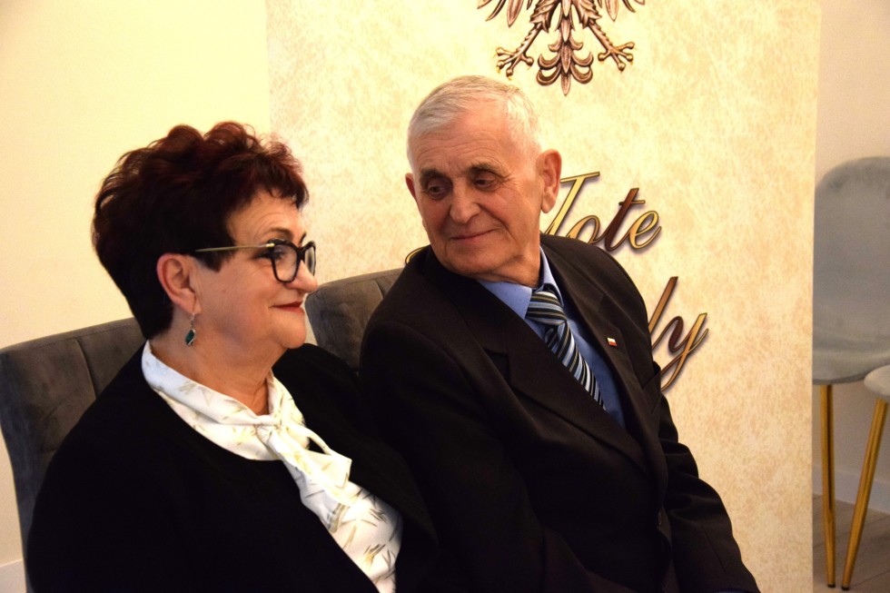 Nowy Dwór Gdański. Złote Gody państwa Teresy i Tadeusza Nowakowskich.