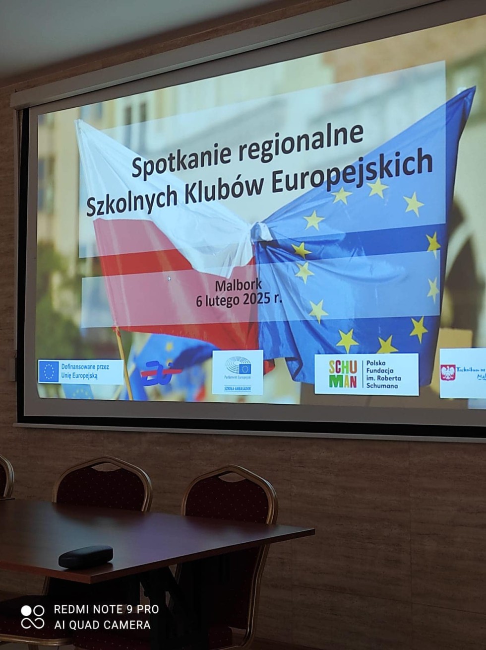 W Malborku spotkały się regionalne Szkolne Kluby Europejskie.